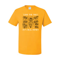 Bees on Comb!  Tee