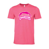 Chesterfield Chargers Pink Out Tee
