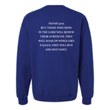 Parkway Christian crewneck back - Isaiah 40:31