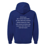 Parkway Christian hoodie back - Isaiah 40:31