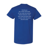 Parkway Christian T-shirt back - Isaiah 40:31